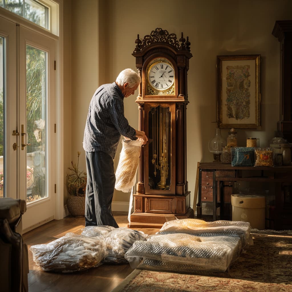 How to Safely Move or Ship a Grandfather Clock (Step by Step