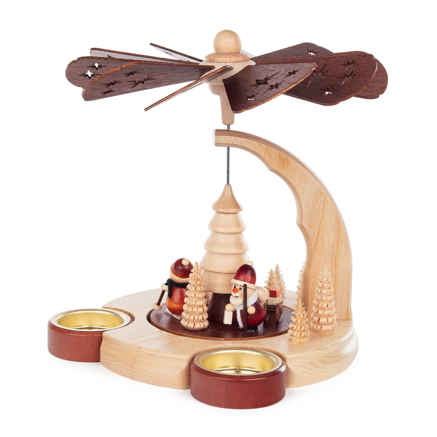 085/229/2 Pyramid Christmas Frankenmuth Clock & German Gift Co.