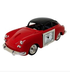 C3272RD - Vintage Red Sports Car Mini Clock
