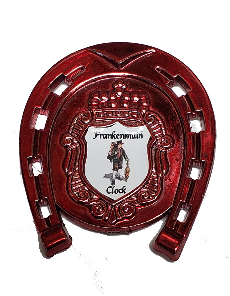 0014 - Magnet Horseshoe w/Frankenmuth Clock Logo
