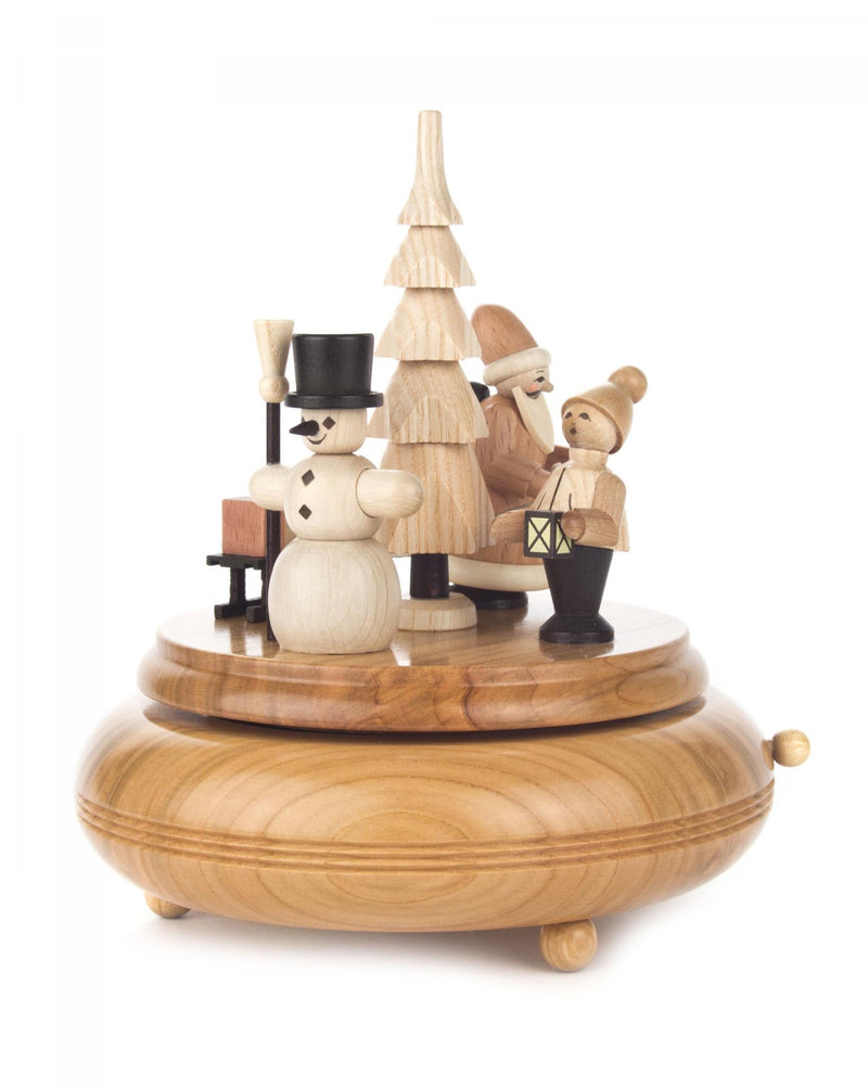 086/200N - Music Box With Snowman and Carolers