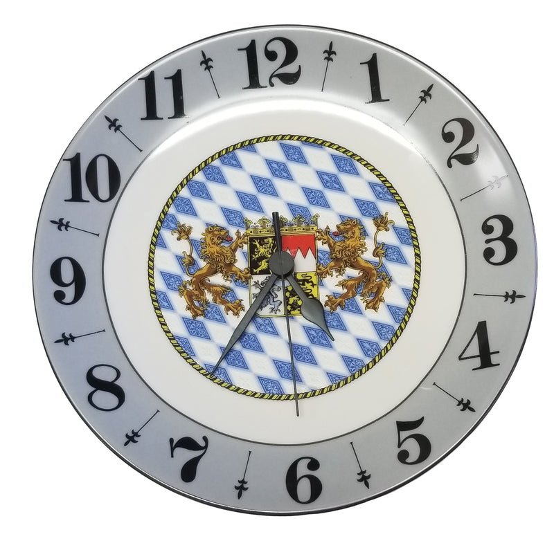 1-50 - German Porcelain Plate Clock