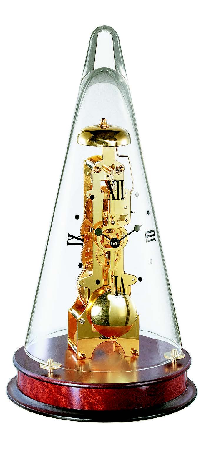 22716-070791 - Leyton Table Clock in Mahogany
