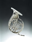 MSFH - Silver French Horn Magnet