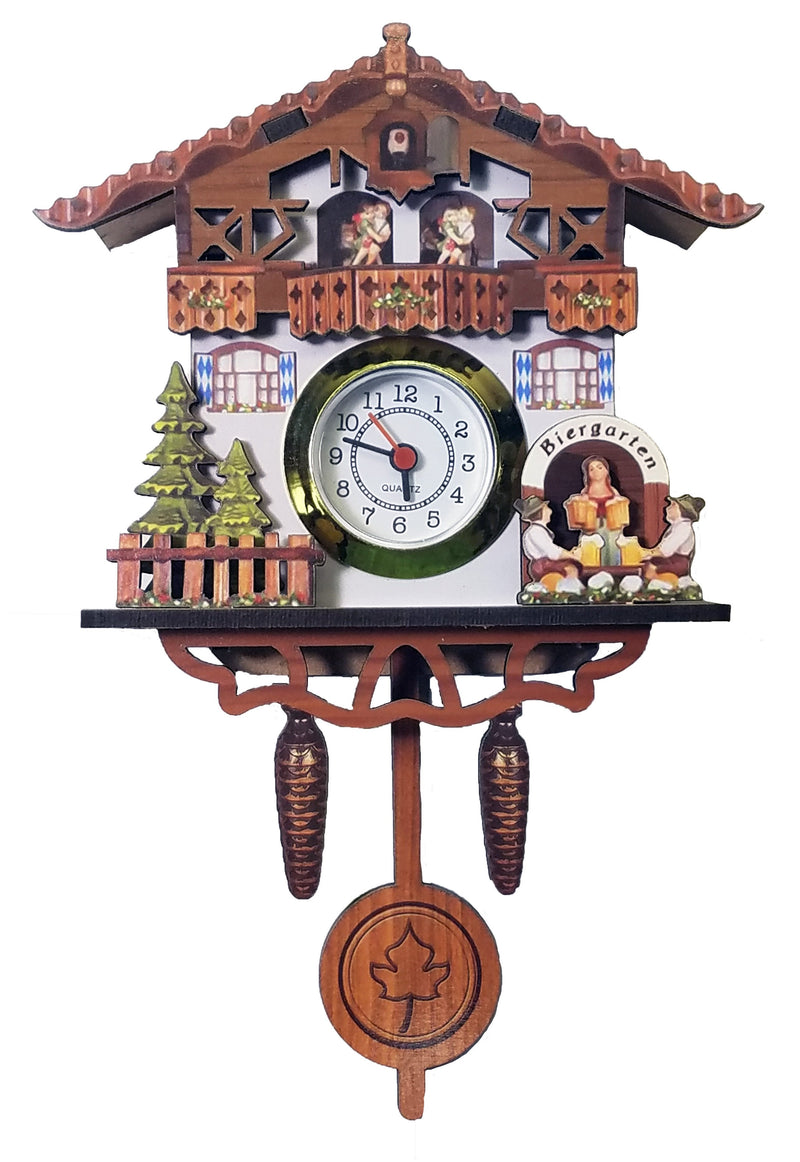 M-881F - Biergarten Magnet w/ Working Clock