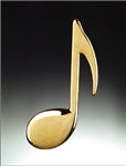 MG8N - Gold 8th Note Magnet