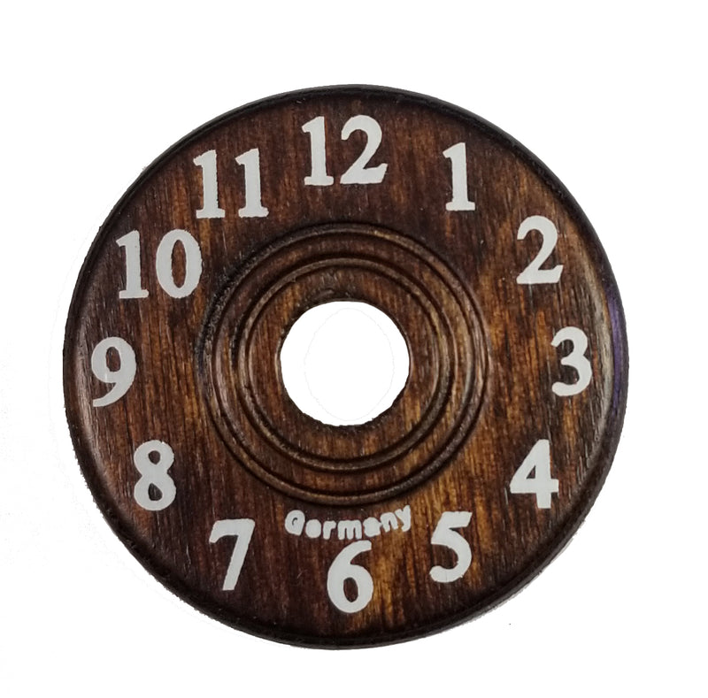 Wooden Dial 1 5/8"