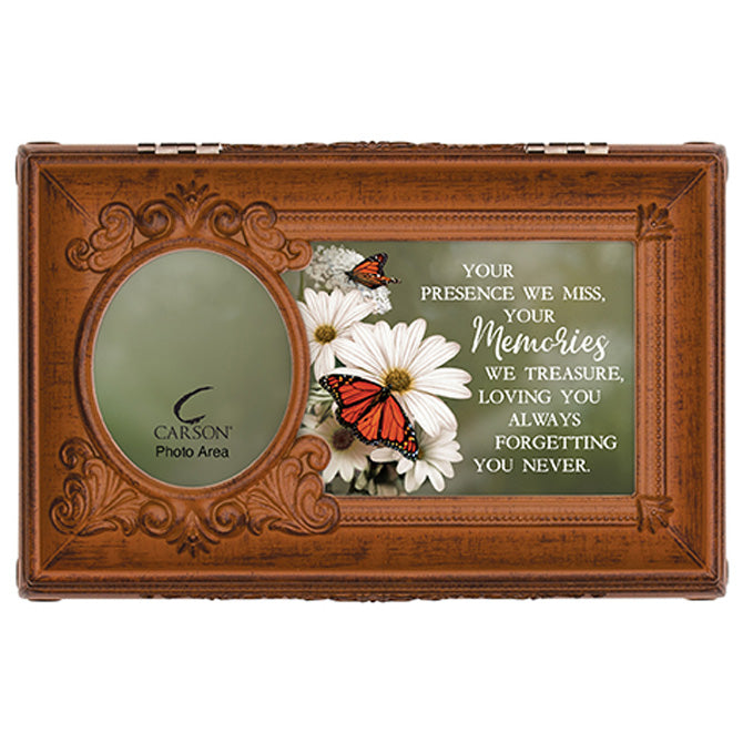 Music Box Cottage Garden - Scatola Musicale Legno Con Amazing Grace, 21.6x16.5x5.7 Cm - Foto 10