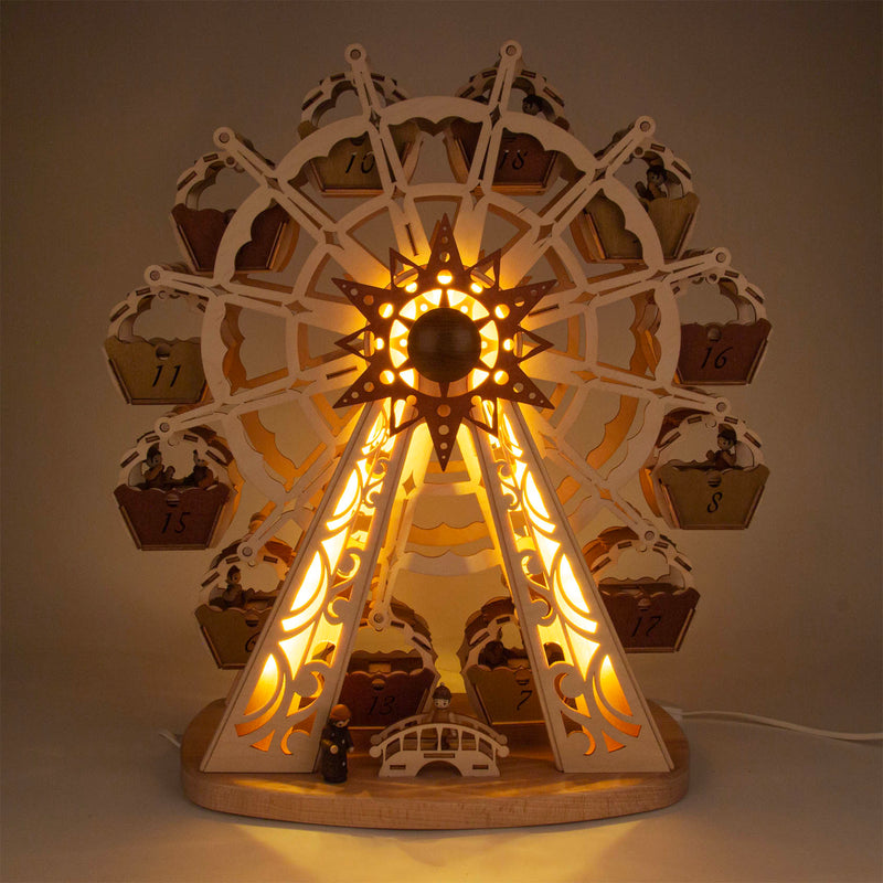 202/1820 - Advent Wheel With LED Lights