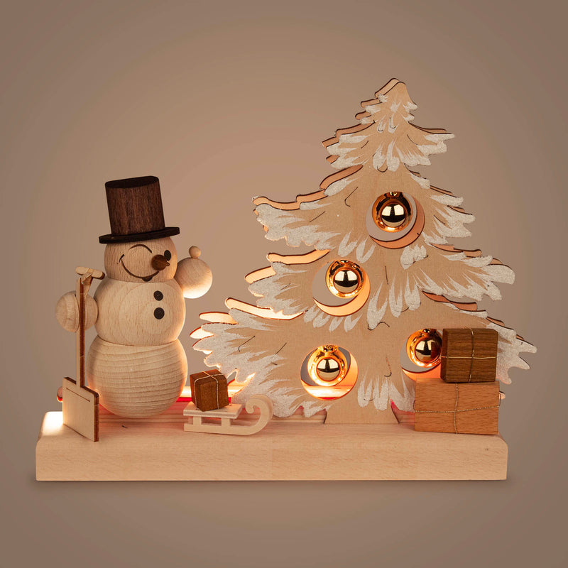 9997/580/6 - Schwibbogen - Little Christmas Tree Snowman