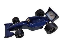 C292BL - Blue Formula 1 Car Mini Clock