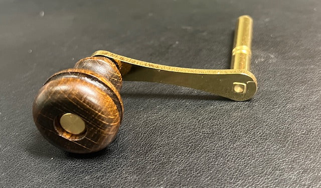 Hermle Grandfather Clock Hands - 3 7/8 Inch Serpentine Style With Nut For DIY Clock Repair