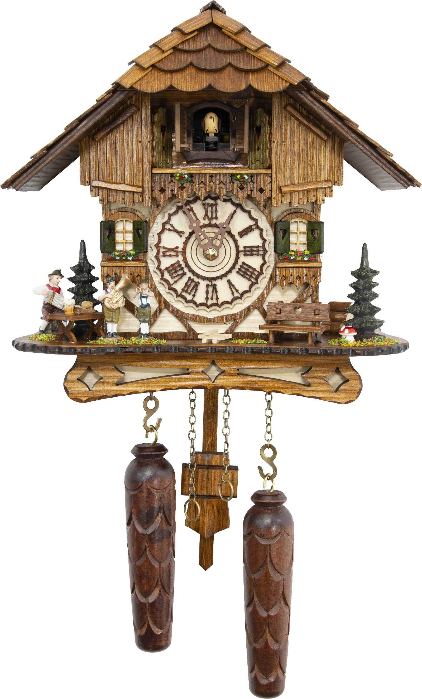 KU451QM - Quartz Chalet with Umpa Band – Frankenmuth Clock & German ...