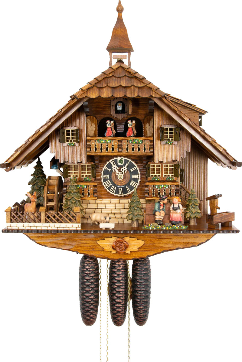KU838M - 8 Day Musical Chalet with Kissing Couple
