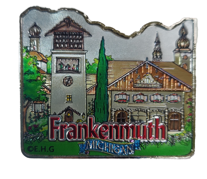 M-705 - Metallic Magnet with Frankenmuth