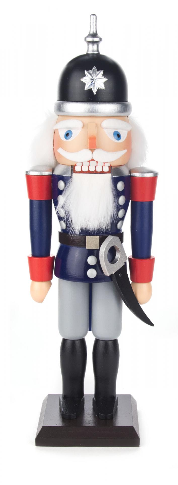024/017 - Soldier Nutcracker with Blue & Red Accents