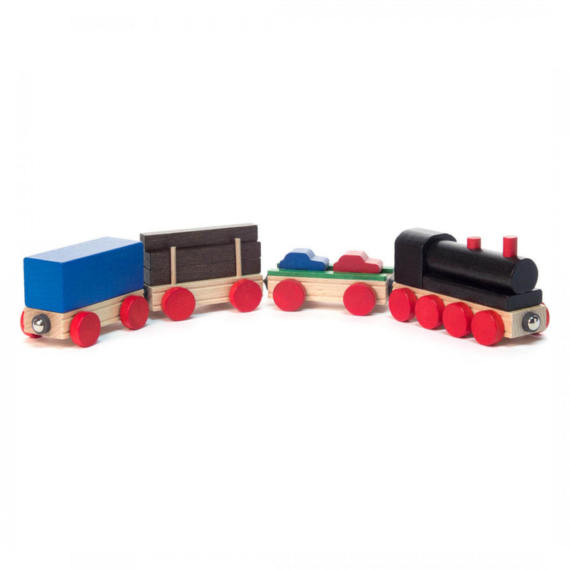 044/036 - Painted Toy Train with Magnetic Coupling