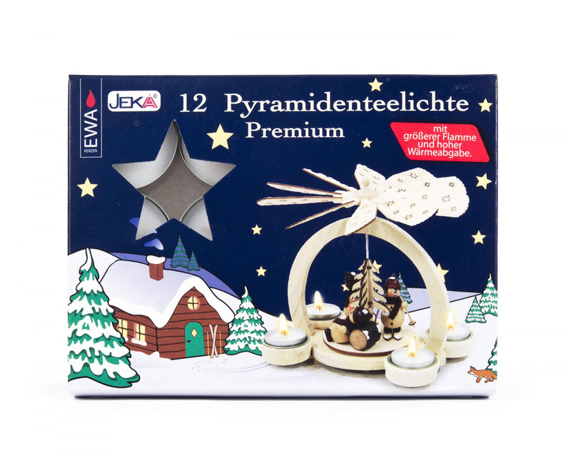 050/3818 - Premium Pyramid Tealight Candles