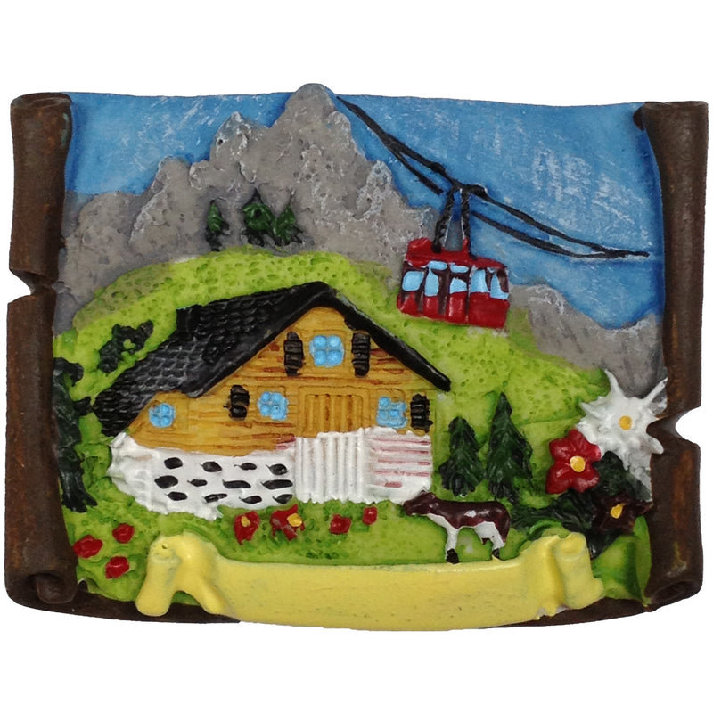 00011 X -  German Ski Lift Magnet