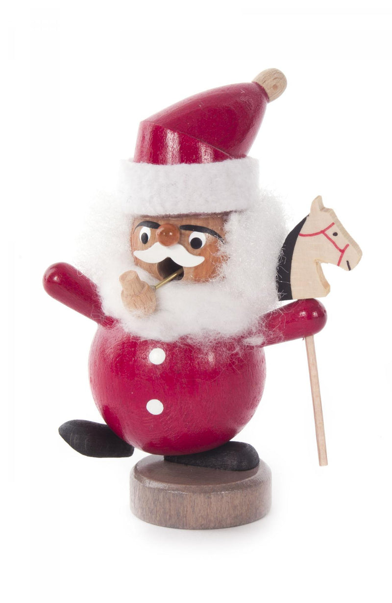 136/137 - Smoker - Santa with Toy Horse