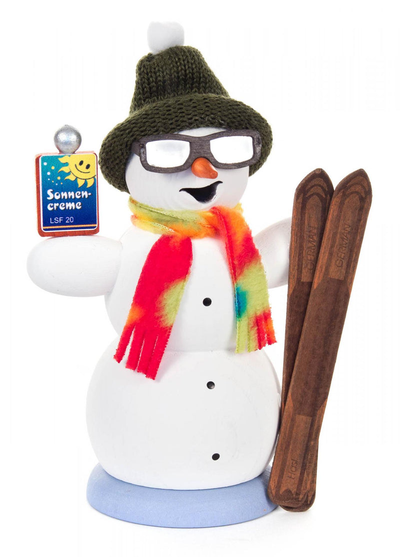 146/1267/20 - Smoker - Snowman with Skis