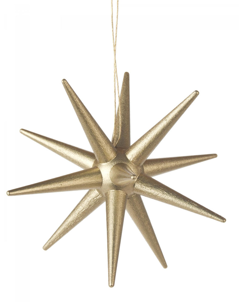 199/235 - Golden Star Ornament