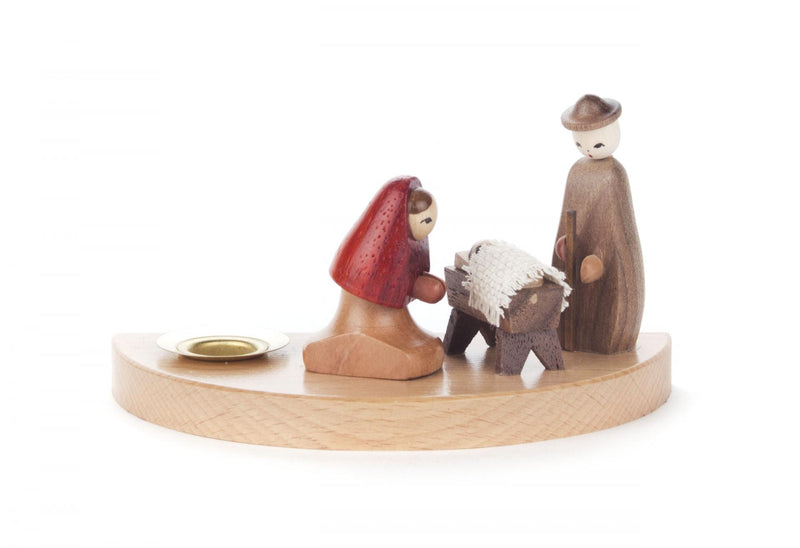 200/207G - Candle Holder with Nativity Scene (14mm)