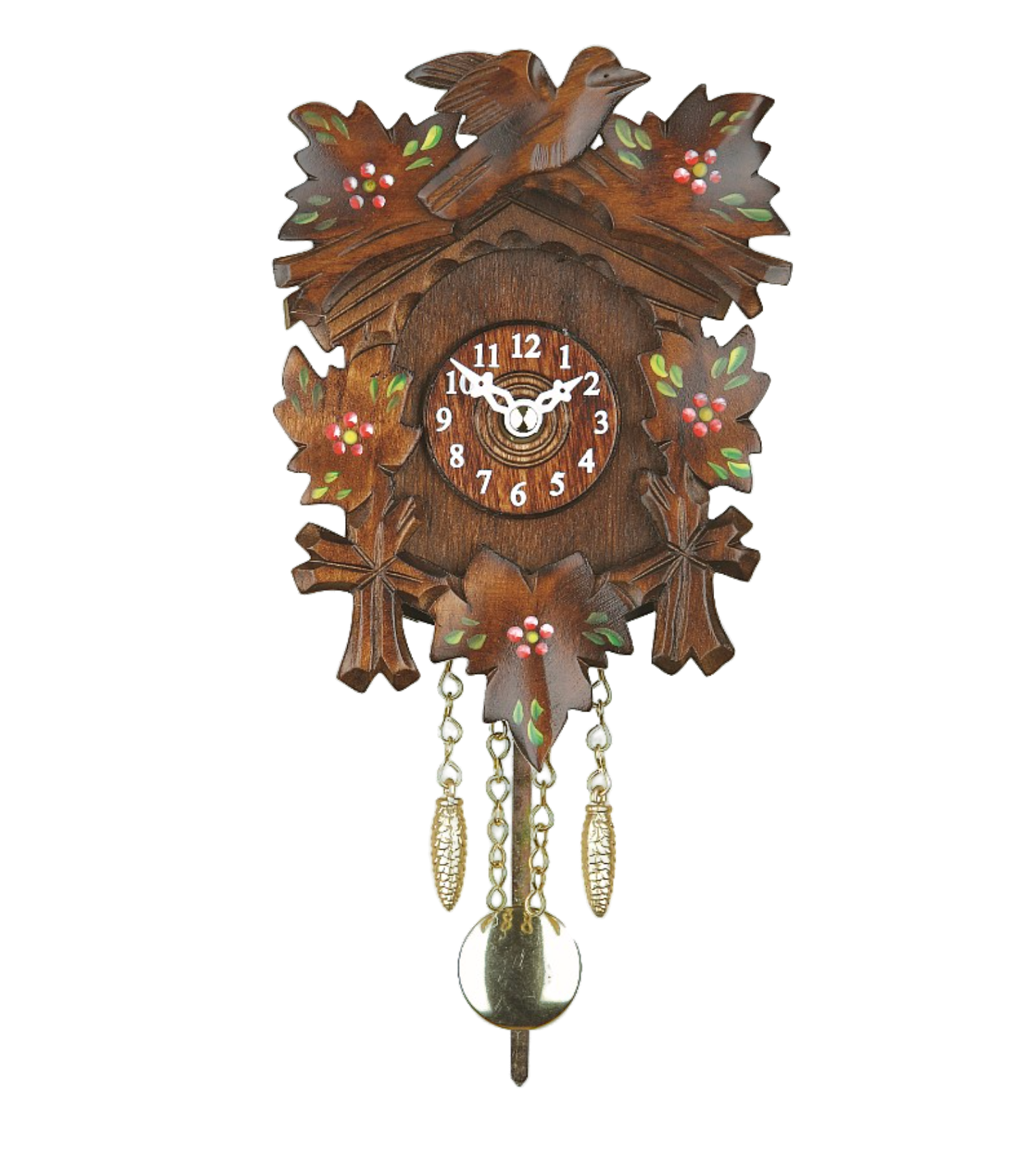 20PB Novelty KeyWind Miniature Cuckoo Clock Frankenmuth Clock