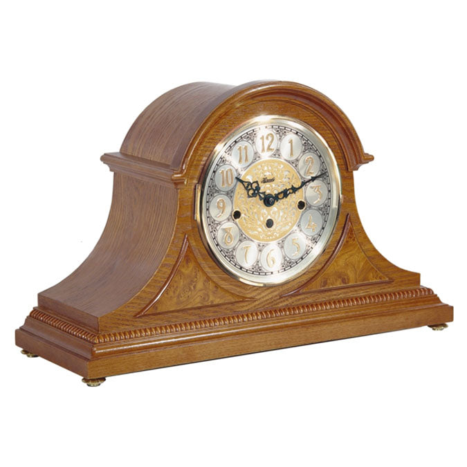 21130-I90340 - Amelia Mantel Clock in Light Oak