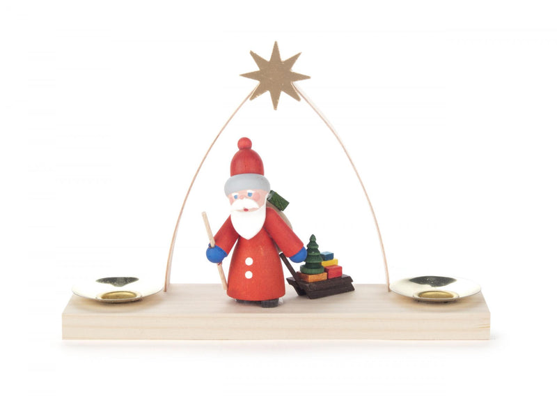 225/023 - Candle Holder with Santa (14mm)