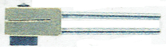 Anniversary clock suspension spring fork 16mm long