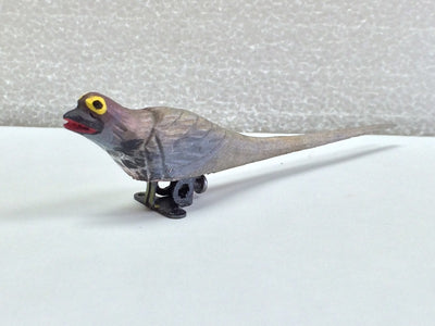Painted Wooden Cuckoo Bird