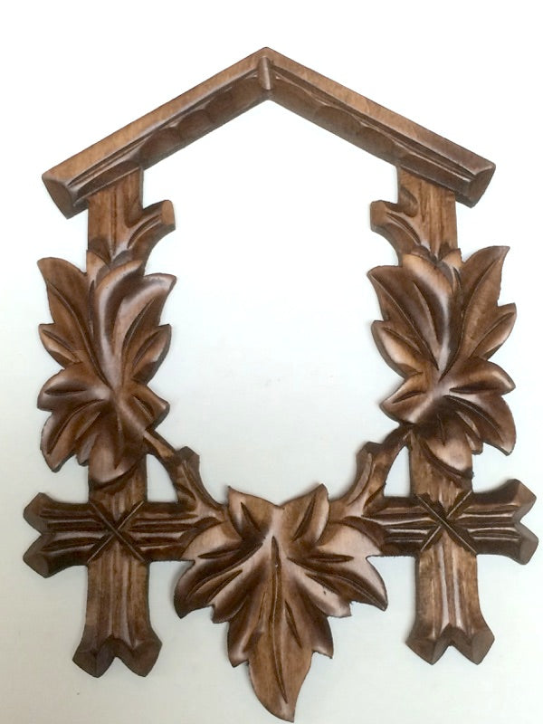 BC00/4 - 5 Leaf Bottom Carving 10"