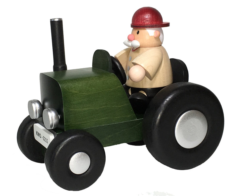 250/25 - Farmer on Green Tractor Smoker