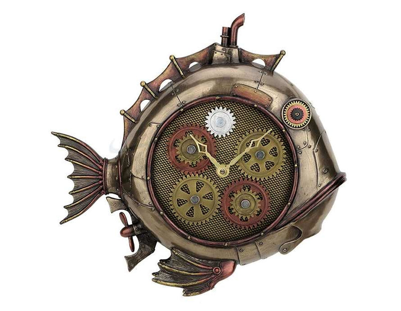 WU77249A4 - Steampunk Deep Sea Dweller Wall Clock