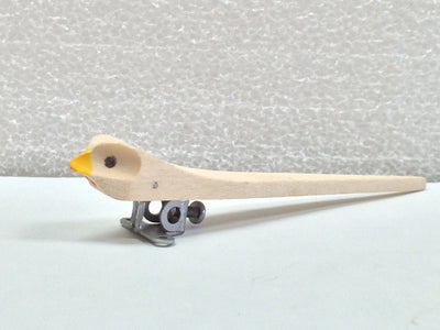Wooden Cuckoo Bird w/ Metal Base