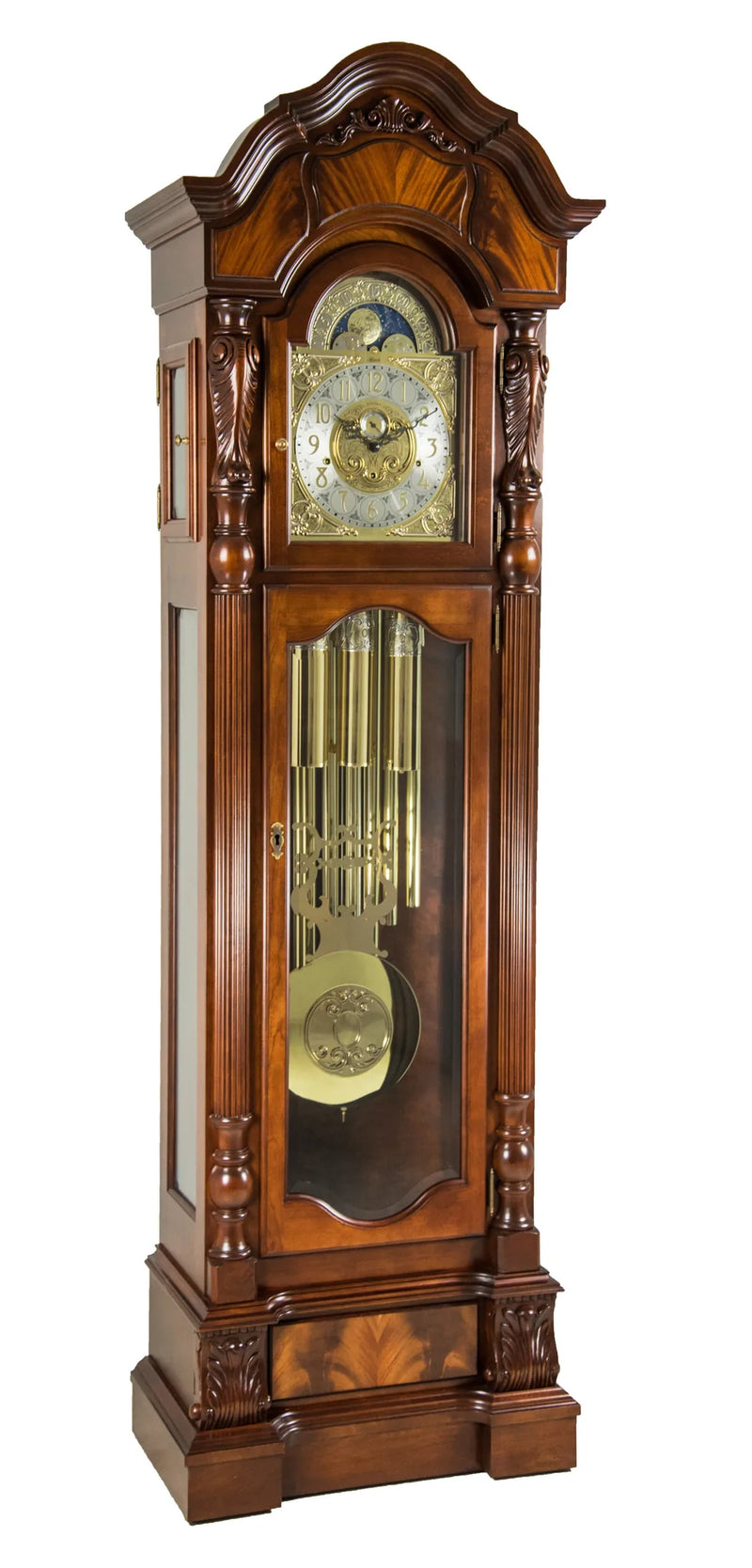 10953-N91171 - Hermle Anstead Grandfather Clock in Cherry
