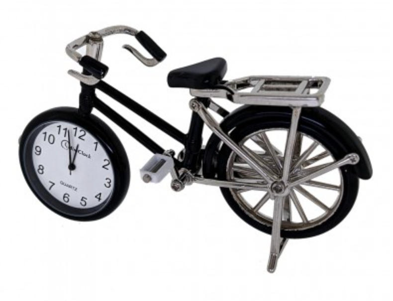 C019 - Old Style Bicycle Miniature Clock