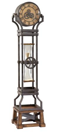615-074 - Hourglass Floor Clock
