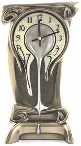 BD08390A4 - Art Nouveau Melting Clock