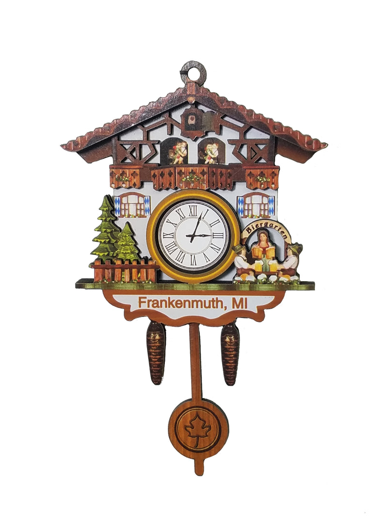 M-871F - Biergarten Clock Magnet