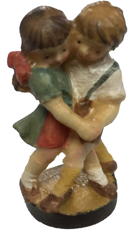 Resin Bavarian Boy & Girl Dancer Figure