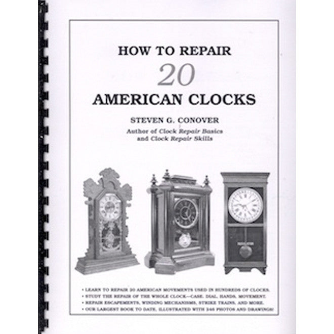 Repair 20 American Clocks
