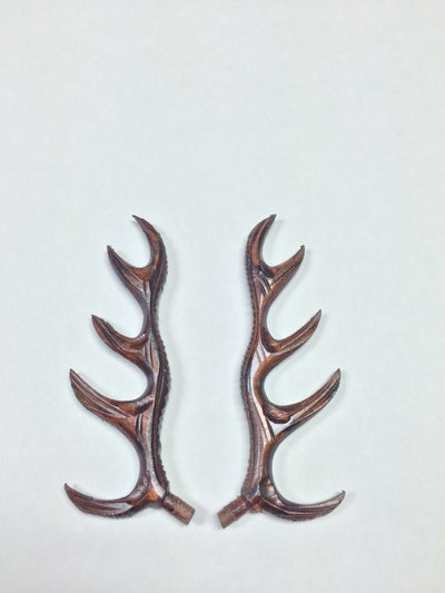 AA05W - Wooden Antlers 5"