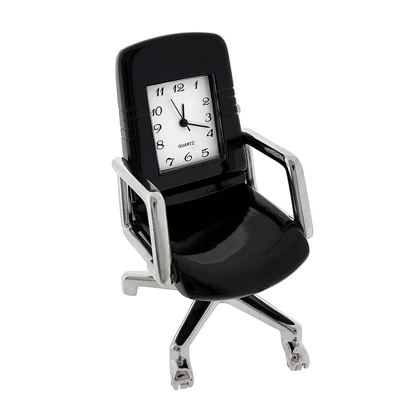 C1135BK - Office Chair Miniature Clock